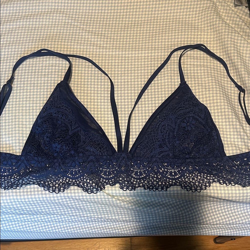 Victoria's Secret Navy Lace Bralette